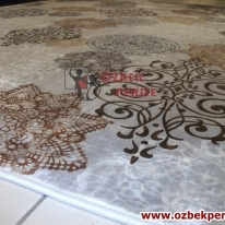 brillant-sultan-baskili-hali-kahve-rengi-gorseli