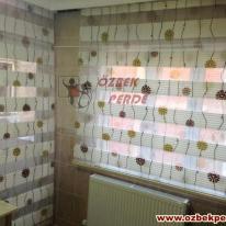 kahve-cicek-baskili-plise-zebra-perde