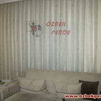 kahve-turkuaz-cizgili-tul-perde-modeli