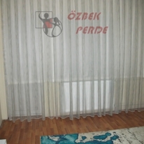 kahve-turkuaz-cizgili-tul-perde