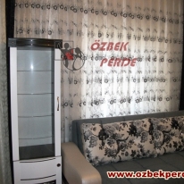 siyah-renkli-cicekli-kord-tul-perde