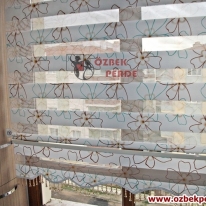 cicekli-garden-zebra-perde-turkuaz-kahve-etekli