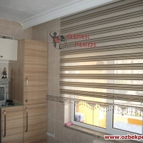 kahve-tonajmatik-pliseli-zebra-perde-modeli