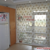 kahve-vizon-renkli-zambak-tul-stor-perde