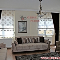 renkli-damask-desenli-kahve-tul-stor-perde