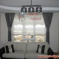 siyah-boncuklu-damask-baskili-tul-stor-perde