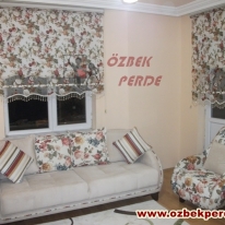 yesil-cicekli-tul-stor-perde-gorseli