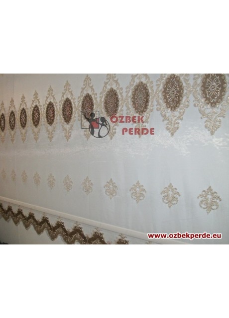 Taşlı Tül Stor Perde 230x250