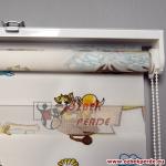 Korsan Çocuklu Zebra Perde