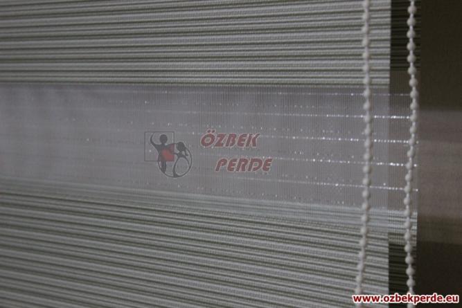 Yeşil Zebra Perde 80x215