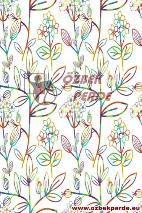 Dijital Çiçek Halı