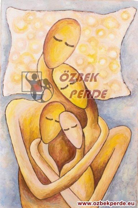 Aile Baskılı Halı